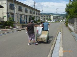 画像：生活Aグループより　活動の様子